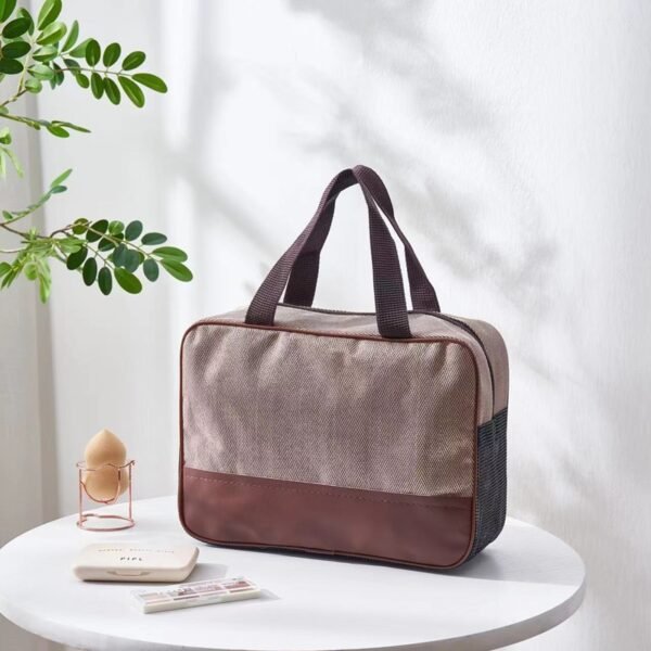 Color-Blocked Toiletry Bag - Image 3