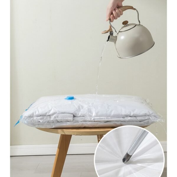 Hand Pump Vacuum Storage Bags Space Saver Bags Compression for Comforters and Blankets Sealer Clothes Storage - Image 8
