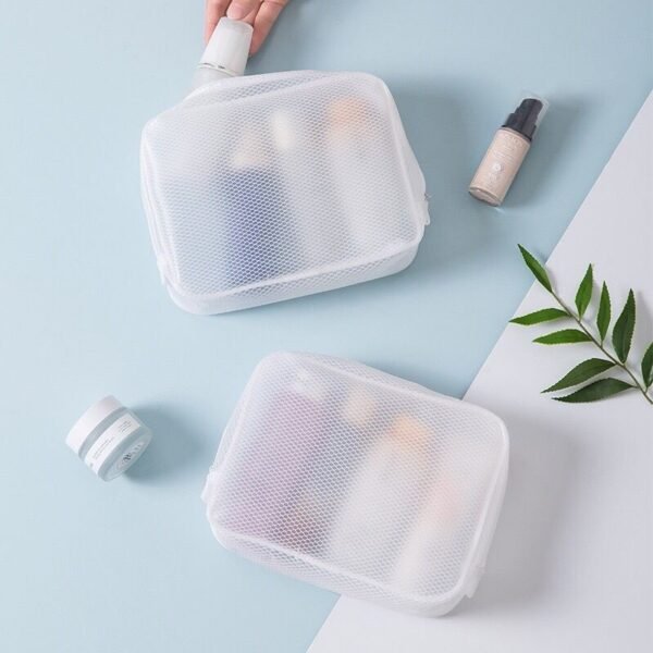 EVA Mesh Fabric Series Makeup Bag - Image 12