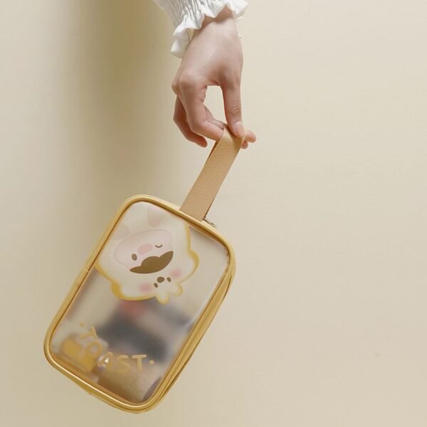 Cartoon-Printed PVC Waterproof Toiletry Bag - Image 5