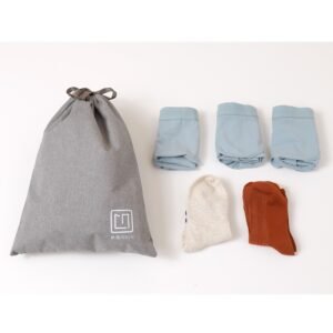 Cationic Fabric Drawstring Storage Bag - Ideal for Travel & Daily Organization