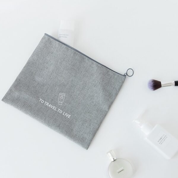 Cationic Fabric Drawstring Storage Bag - Ideal for Travel & Daily Organization - Image 4