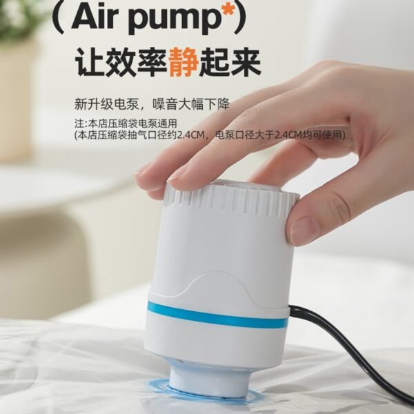 Hand Pump Vacuum Storage Bags Space Saver Bags Compression for Comforters and Blankets Sealer Clothes Storage - Image 3