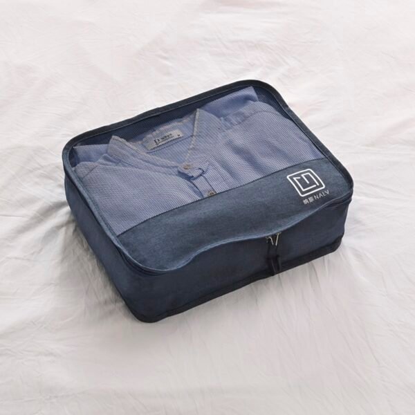 Cationic Fabric & Mesh Clothing Storage Bags - Organize Your Wardrobe Effortlessly - Image 3