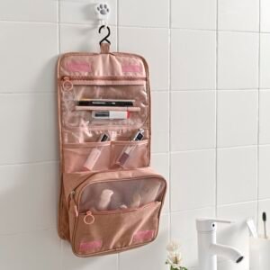 Hanging Travel Toiletry Bag Organizer with Hook