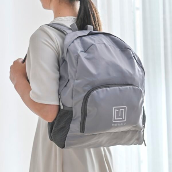 Foldable Oxford Cloth Travel Backpack - Lightweight Portable Storage Daypack for Outdoor & Daily Use - Image 3