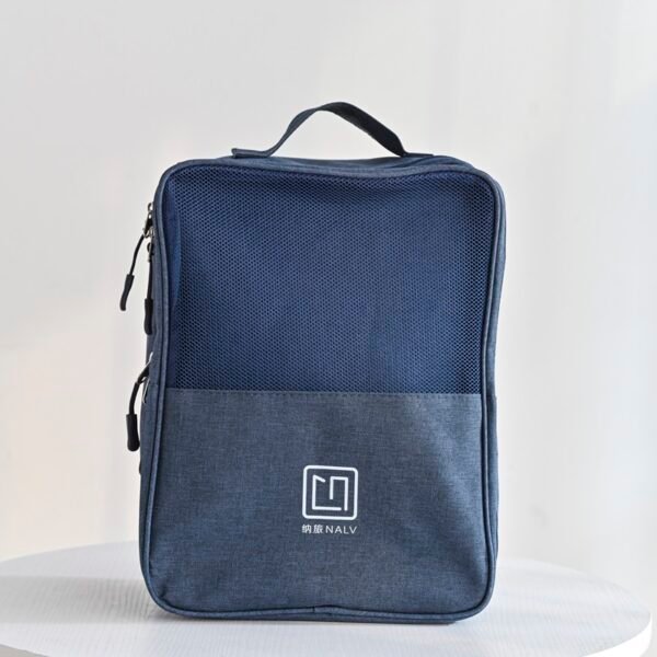 Waterproof & Portable Double - Layer Travel Shoe Storage Bag Ideal for Luggage Organization - Image 4