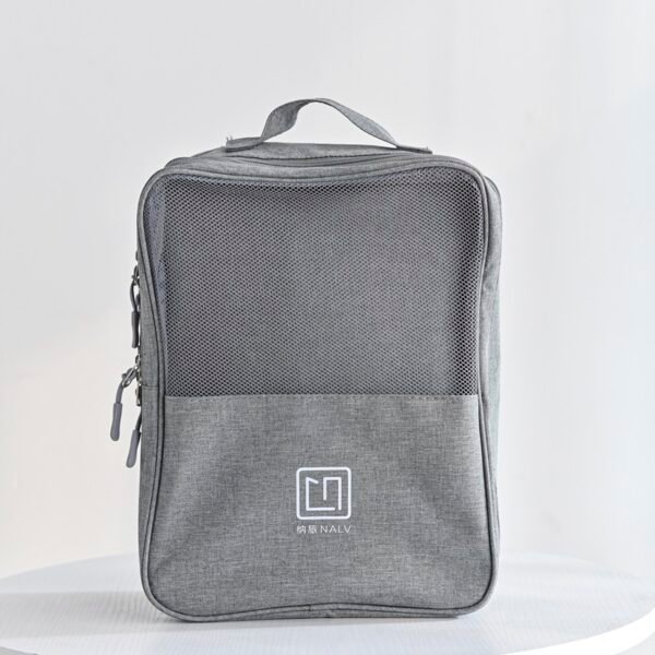 Waterproof & Portable Double - Layer Travel Shoe Storage Bag Ideal for Luggage Organization - Image 3