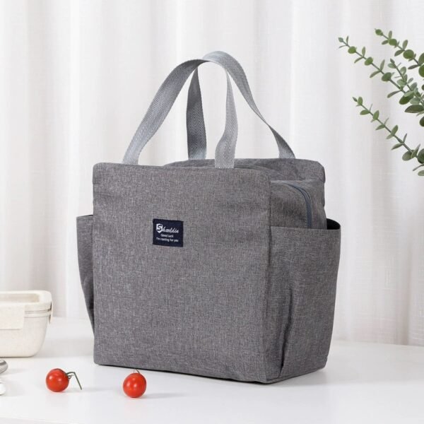 Reusable Leakproof Large Spacious Cooler Tote with Side Pockets