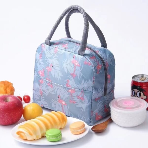Reusable High Capacity Lunch Tote Bags for Work, Travel, Outdoor - Image 5