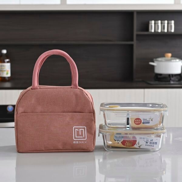 Arc-shaped Insulated Lunch Bag - Image 2